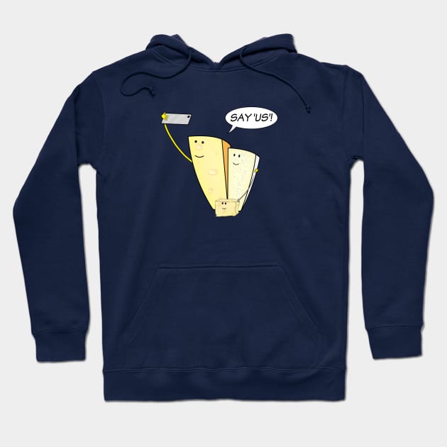 cheesy pic Hoodie by shackledlettuce